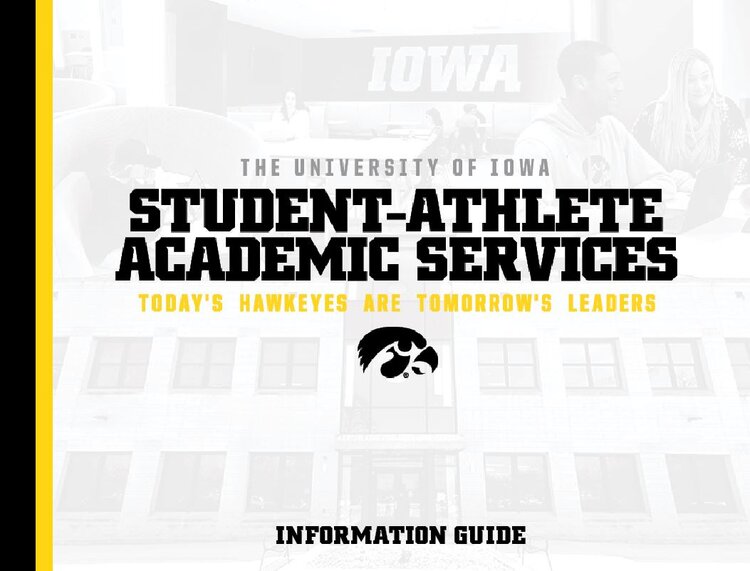 student-athletes academic services information guide